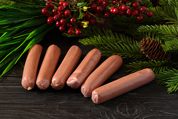 Фото Сосиски из марала (охлажденные)