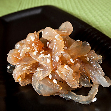 Медуза с приправами Фото Медуза с приправами