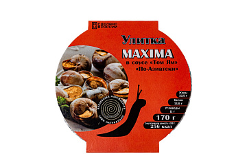 Фото Улитка MAXIMA в соусе Том Ям По-Азиатски 170гр 