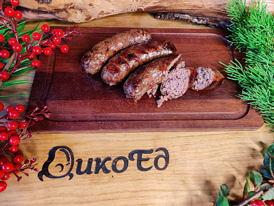 Превью Колбаски для жарки из нутрии и лося