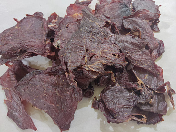 Фото Мясные чипсы из лося