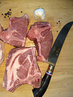 Корейка вольерного кабана на кости