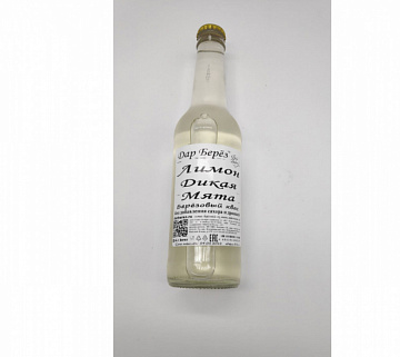 Березовый квас Лимон-мята (330 мл) Фото Березовый квас Лимон-мята (330 мл)