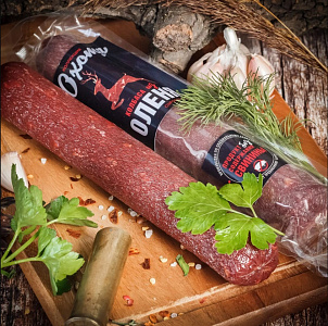 Превью Сыровяленая колбаса из оленя