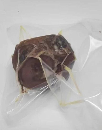 Рулет из пашины коня Фото Рулет из пашины коня