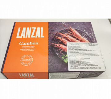 Креветка аргентинская без головы С0 20/40 Фото Креветка аргентинская без головы С0 20/40