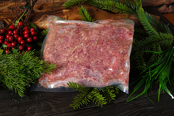 Фото Фарш из мяса европейского благородного оленя