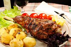 Лопатка вольерного кабана без кости