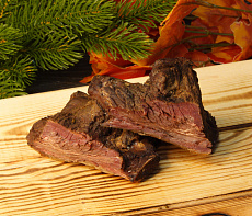 Ребрышки лося полукопченые