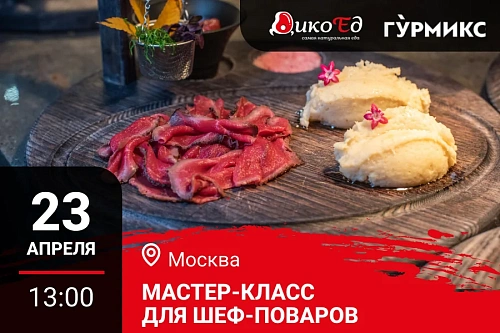 Мастер-класс «Готовые идеи для летнего меню. Дичь» в Москве
