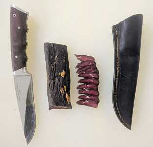 Превью Мясо благородного оленя сырокопченое (Ретивое)