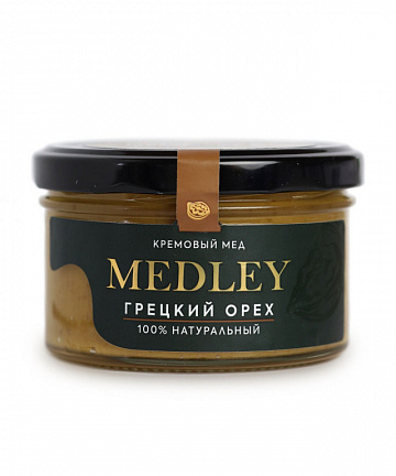Крем-мед с Грецким орехом Фото Крем-мед с Грецким орехом