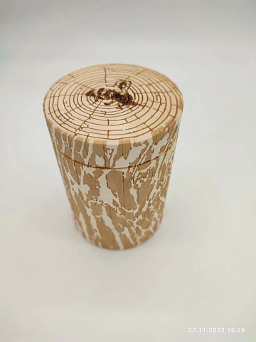 Мёд диких медоносов Вятский 1000гр бочонок Пенечек (подарочная упаковка) Фото Мёд диких медоносов Вятский 1000гр бочонок Пенечек (подарочная упаковка)