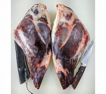 Окорок косули на кости Фото Окорок косули на кости