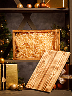 Подарочная упаковка - деревянный ящик