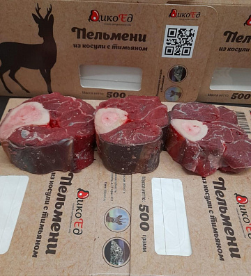 Оссобуко (голяшка европейского оленя на кости) 8-11 см Фото Оссобуко (голяшка европейского оленя на кости) 8-11 см