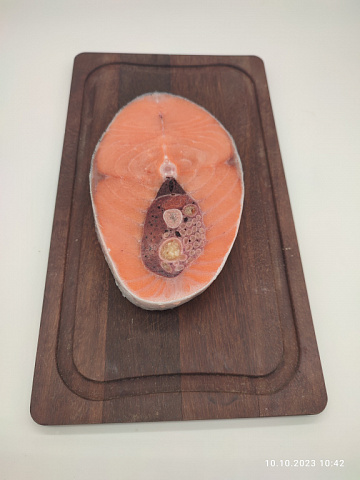 Стейк из сёмги дикой Фото Стейк из сёмги дикой