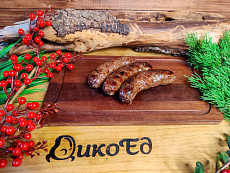 Колбаски для жарки из лося (со шпиком кабана)