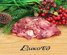 Обрезь мяса косули для собак