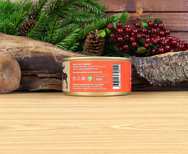 Превью Тушеное мясо лося, комплект из 4-х банок