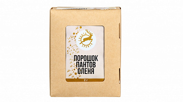 Порошок из пантов оленя упаковка 20 шт Фото Порошок из пантов оленя упаковка 20 шт