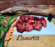 Обрезь мяса лося для собак