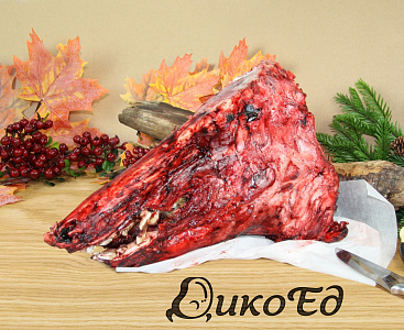 Превью Голова кабана без шкуры